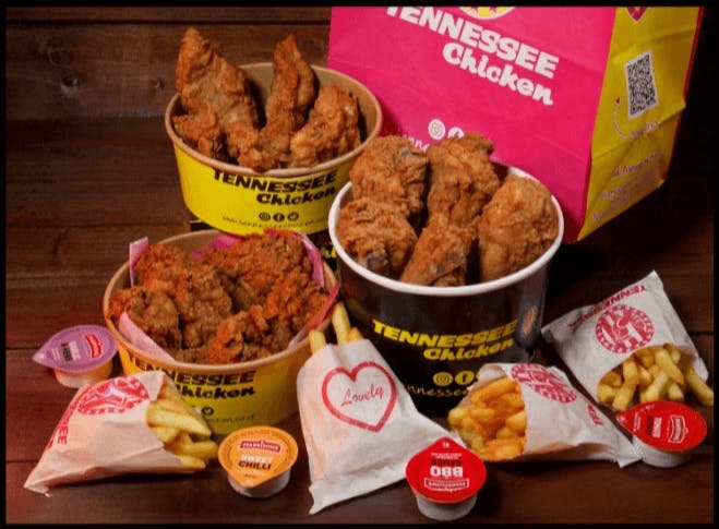 Delicious chicken available to order from Tennessee Chicken (Gloucester)