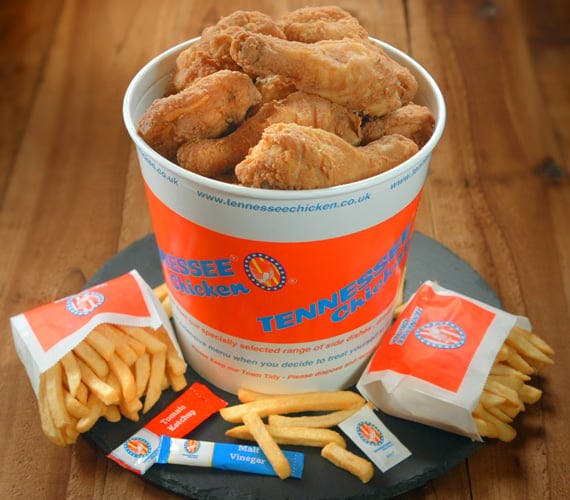 We offer a range of bucket meals at Tennessee Chicken