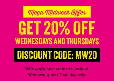 Save money on your online order with our discount code