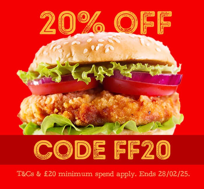 Order from Royal Rooster and get a 20% discount with code FF20