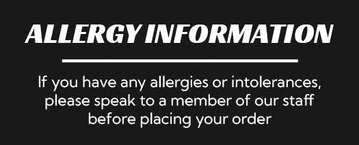 Chutney Corner can cater for allergies - please contact the shop before ordering Chutney Corner can cater for allergies - please contact the shop before ordering