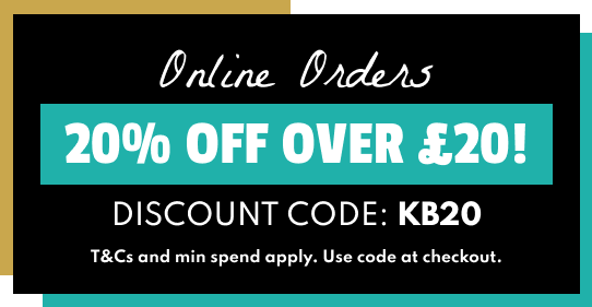 20% Off Online Orders Over £20