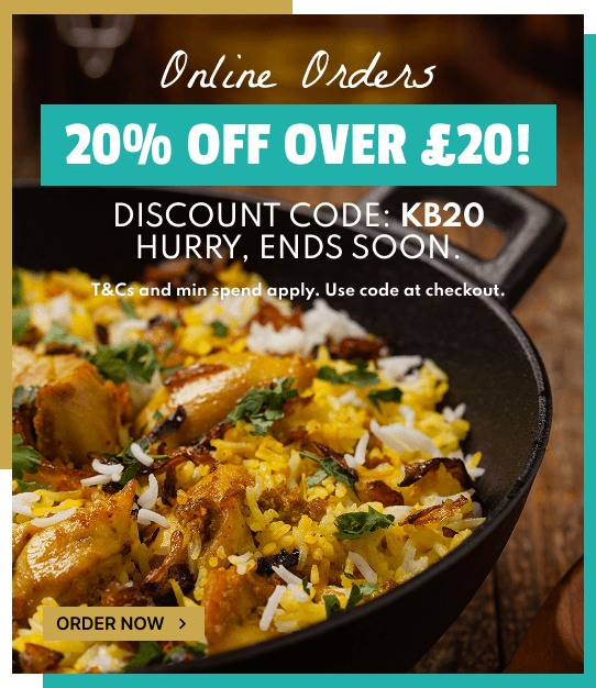 20% Off Online Orders Over £20