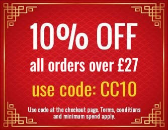 10% off orders over £27 with code CC10