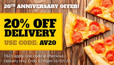 20% Off Delivery Orders with Code AV20