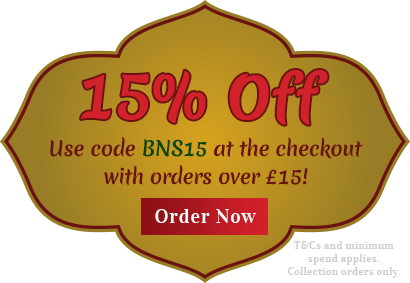 15% off orders over £15