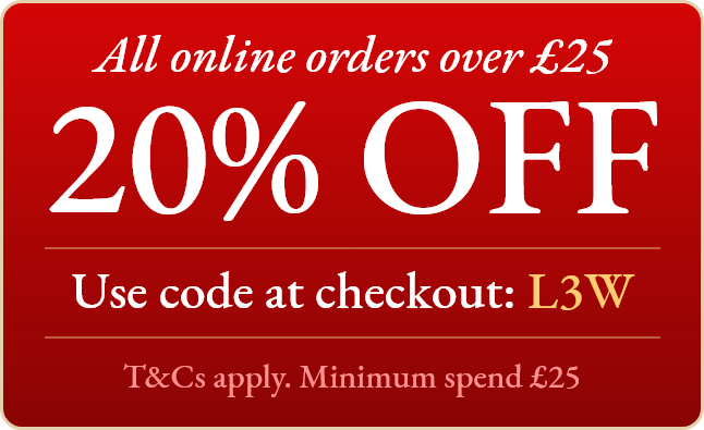 Get 20% off with code L3W