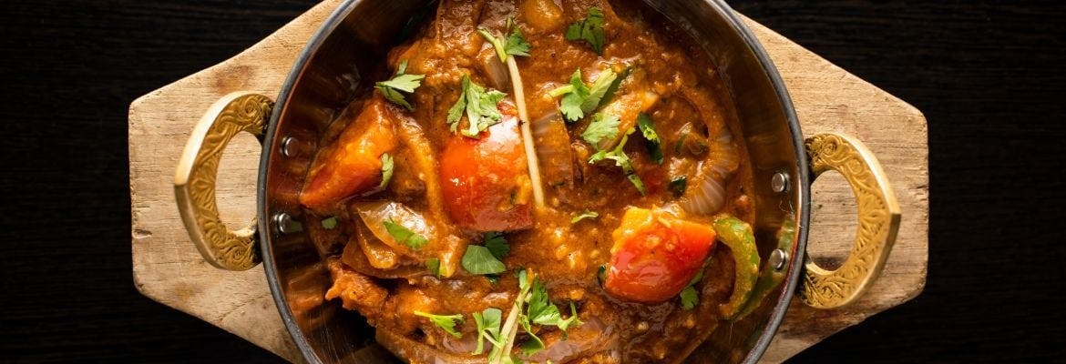 Chicken Jalfrezi prepared by the chefs at our Indian Restaurant and Takeaway in Palmers Green