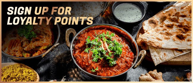 Become a member and earn loyalty points with Mantra every time you order!