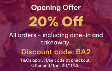 Order from Chillies Indian Cuisine (Royal Wootton Bassett) and get a 15% discount on your next order! Order from Chillies Indian Cuisine (Royal Wootton Bassett) and get a 15% discount on your next order!