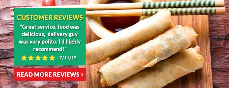 Reviews for our Chinese Takeaway in Ilford