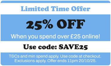 Save 25% when you order online from malvern