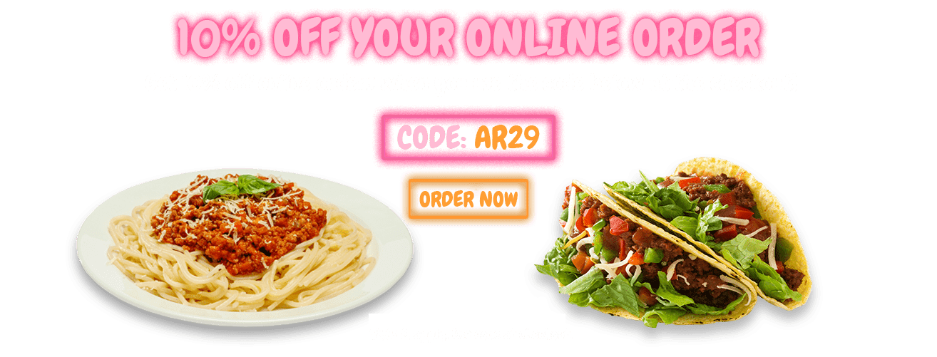 Get 10% off online orders