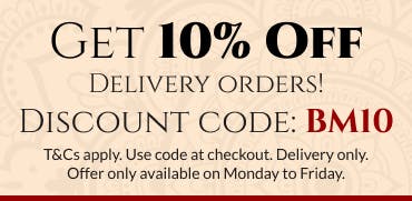 Save money on your online order with our discount code