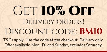Save money on your online order with our discount code