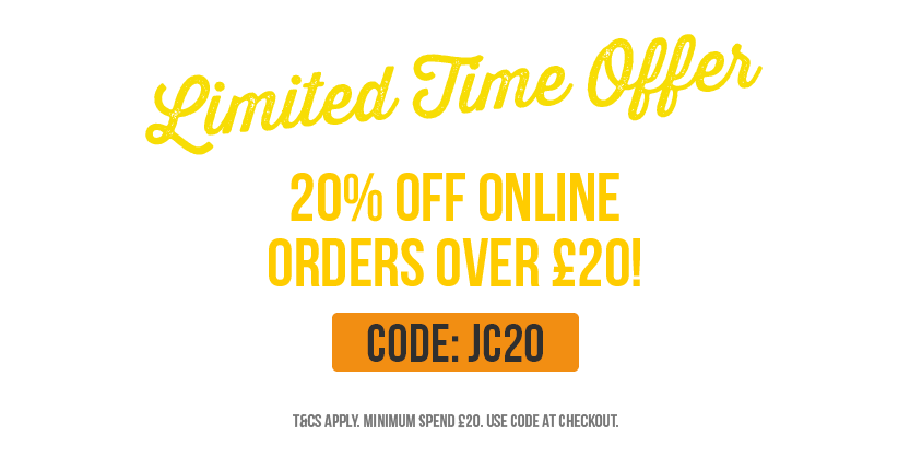 Get 20% off your online order when you spend over £20 at Just Chicken (Burton Upon Trent)