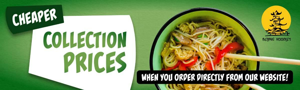 Enjoy cheaper collection prices at Beijing Noodles when ordering directly!