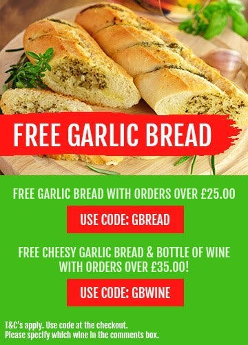 Free Garlic Bread