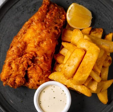Freshly prepared fish and chips served at your favourite Fish & Chips Takeaway in Leyton