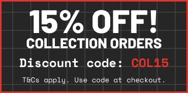 Get 15% off your collection order with the discount code COL15!