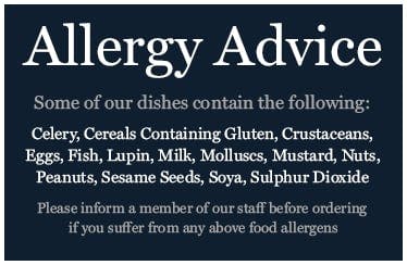 Allergy advice