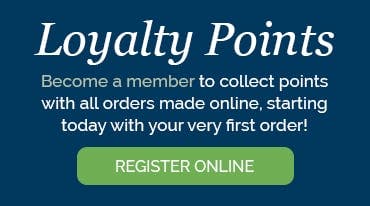 Register now and start collecting loyalty points!