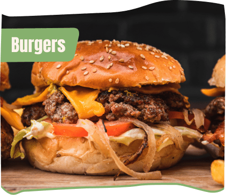 Burgers available at Pizza Bank (Sheldon) Burgers available at Pizza Bank (Sheldon)