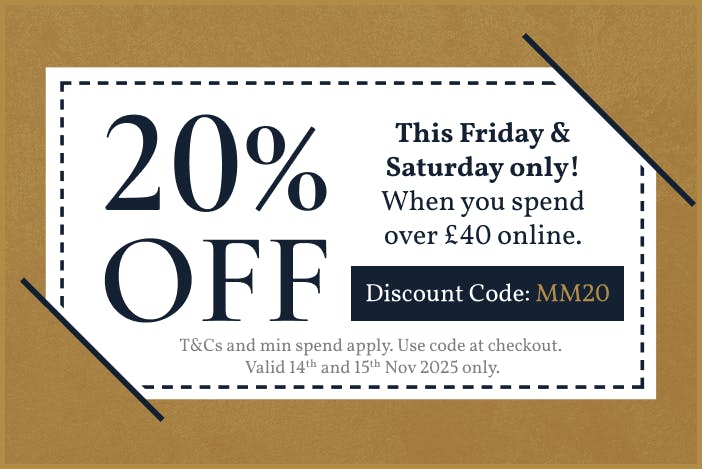 20% off online orders