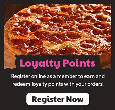 Earn and redeem loyalty points when you register as a member!