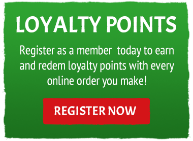 Earn and redeem loyalty points when you register as a member today!