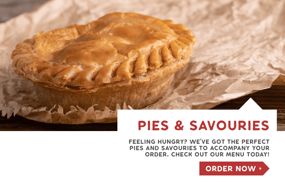Order delicious pies and savoury treats at Fish Plaice in Crawley!