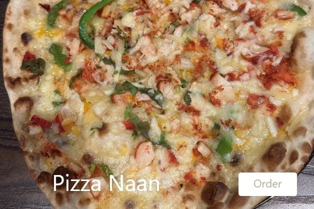 Amazing and tasty Pizza Naan, try it now!