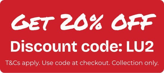Use our discount code for money off your next order with Lunablu