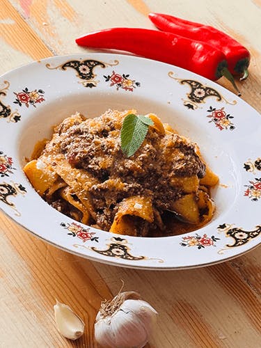 Authentic pasta dishes available to order from Lunablu (Muswell Hill)