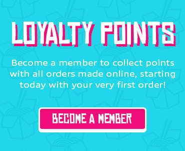 Loyalty Points!
Register now to start earning.