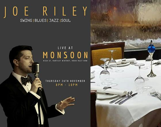 Come along and enjoy live music at Monsoon this November! Come along and enjoy live music at Monsoon this November!