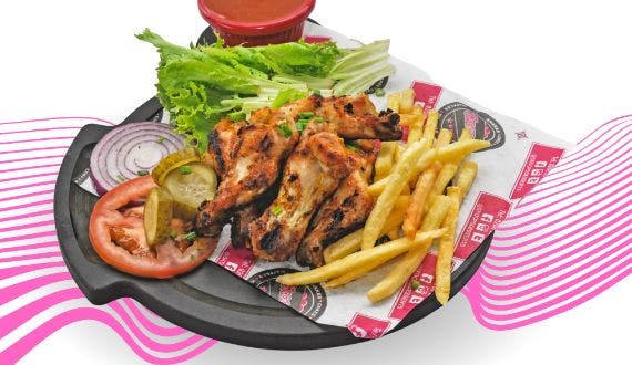 Order mains online at Skoops in Leatherhead
