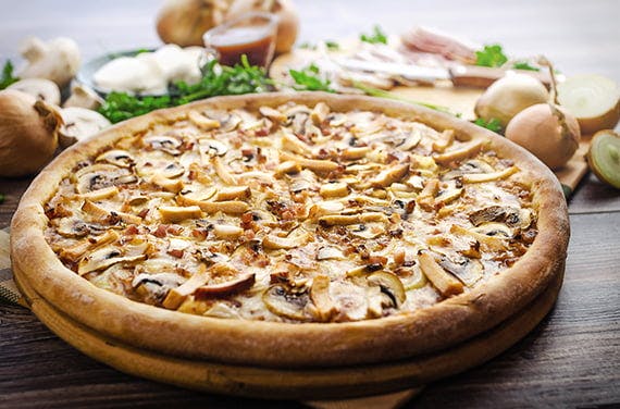 Our chefs prepare a wide range of delicious pizzas