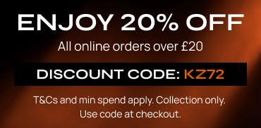 Save money on your online order with our discount code