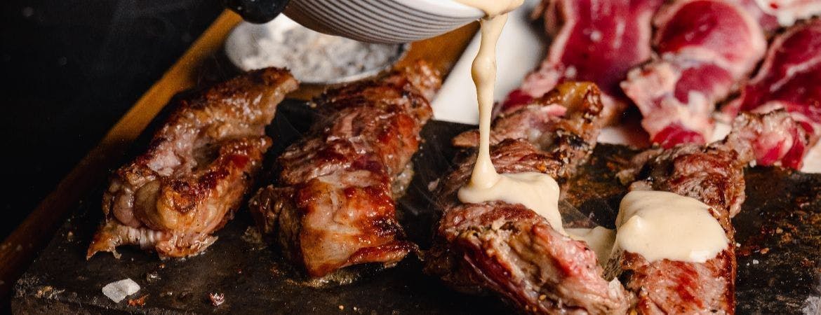 Order steak online from Kenzo 72 (Swindon)