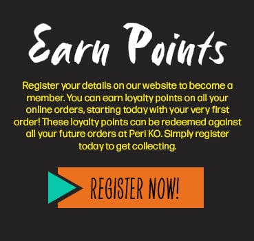 Register now and start colleting loyalty points!