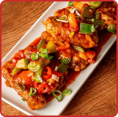 Order chicken  manchurian for home delivery or collection from Greedy Panda, our Chinese Takeaway in Barking