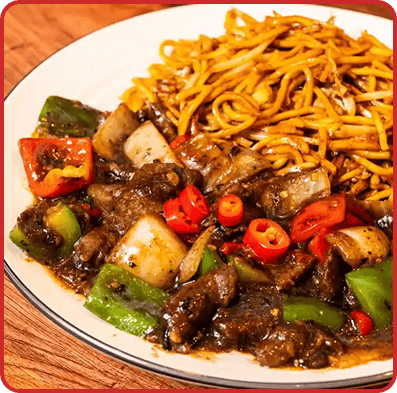 Order chicken fried rice with curry chips for delivery or collection from Greedy Panda (Barking)