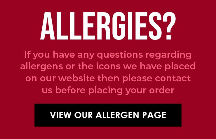 View our allergen page.