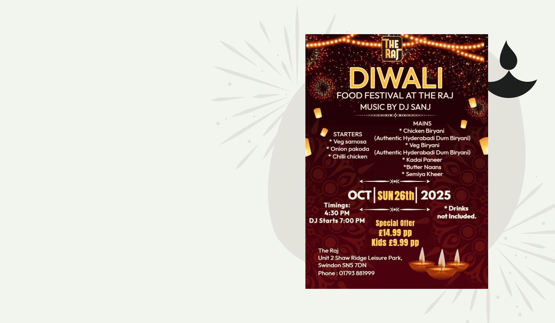 DIWALI FOOD FESTIVAL