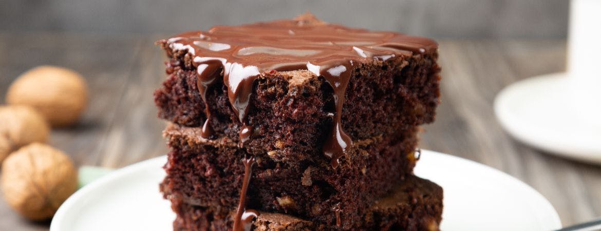 Chocolate brownies from our Dessert Takeaway in Addlestone