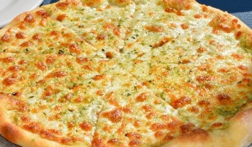 Fresh Garlic Bread Pizza