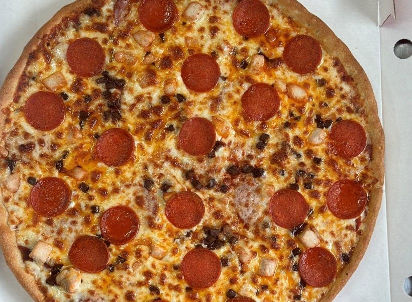 Fresh Pizza with Pepperoni