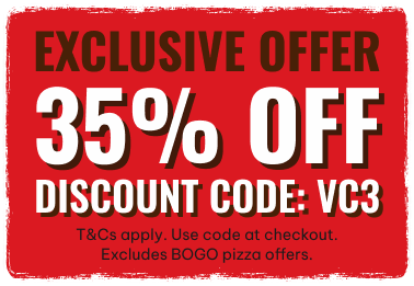 Get 35% off online collection orders from Republic of Pizza and Desserts Get 35% off online collection orders from Republic of Pizza and Desserts