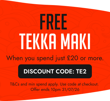 Spend £20 at Osaka and get a free item! Spend £20 at Osaka and get a free item!